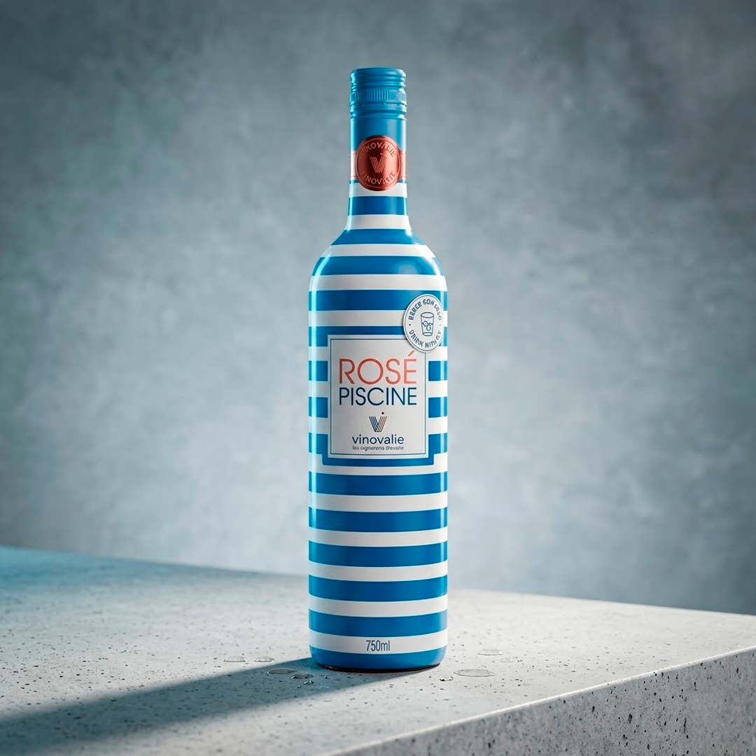 Vinho Rosé Piscine 750 ml