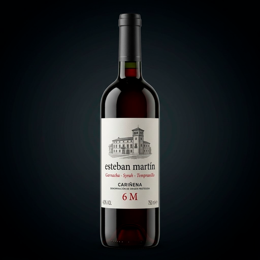 Vinho Tinto Esteban Martín Garnacha Syrah Tempranillo 750 ml