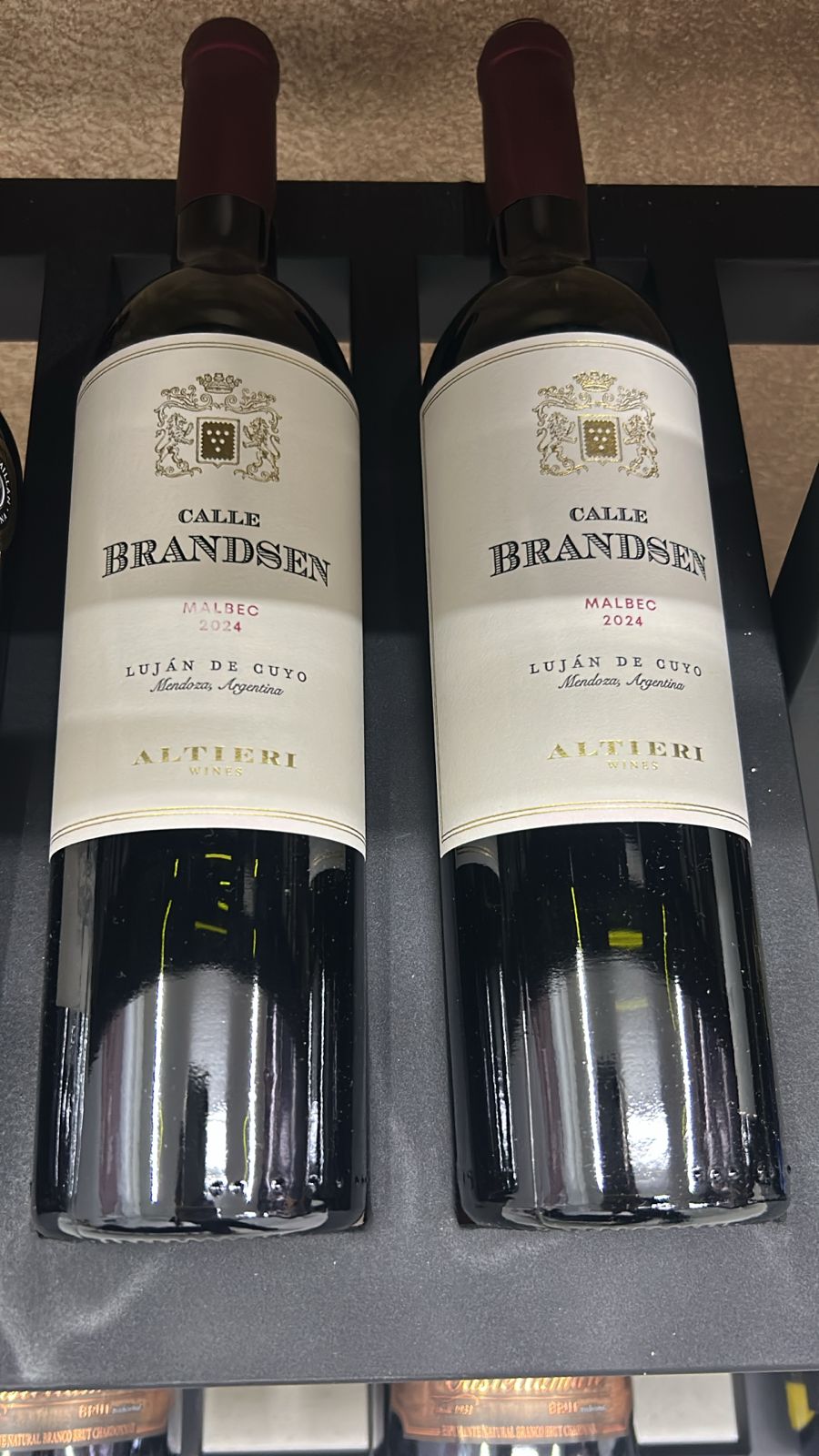 Vinho Tinto Calle Brandsen Malbec 750 ml